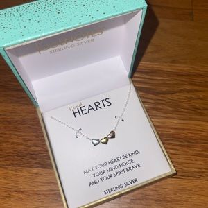 footNOTES heart necklace